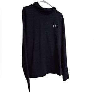 Under Armour XL Coldgear Fitted Hoodie Black